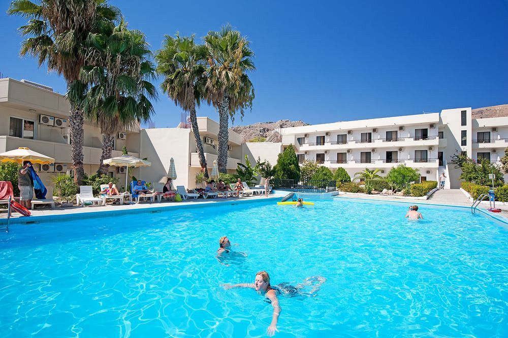 Olive Garden Hotel Lardos Ngoại thất bức ảnh